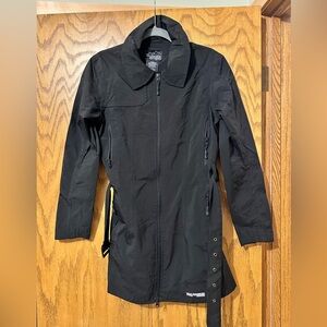 Vintage Belted Fashion Raincoat Size S